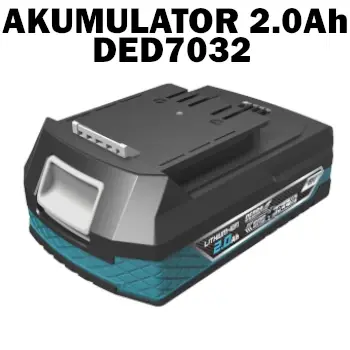 Akumulator SAS+ALL 2.0Ah DED7032