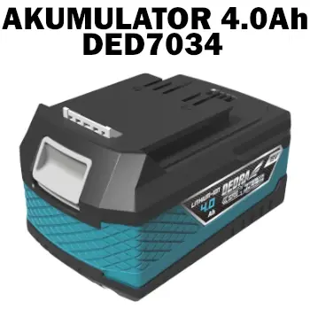 Akumulator SAS+ALL 4.0Ah DED7034