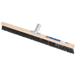 Szczotka uliczna wąska 45 cm z uchwytem metalowym, DEDRA 80C187