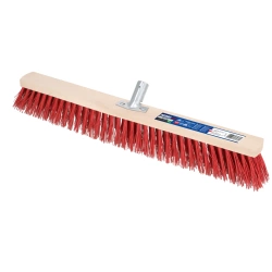 Szczotka uliczna szeroka 80 cm z uchwytem metalowym, DEDRA 80C184