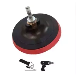 Dysk mocujący z rzepem M14, 150mm + trzpień do wiertarki DEDRA H15GM13, 8500obr/min, do dysków diamentowych DEDRA H15H