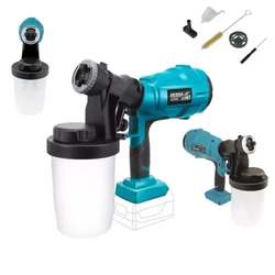 Akumulatorowy agregat do malowania natryskowego DED7057 DEDRA SAS+ALL 0,7l/min, lepkość 60 DIN-S, dysze 2.0-2.5mm, 900ml