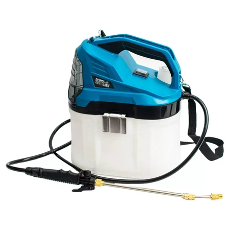 Opryskiwacz ogrodowy akumulatorowy DEDRA SAS+ALL DED7097 18V, ciśnienie 1,5 Bar, zbiornik 7,5L