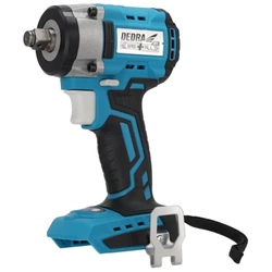Kompaktowy klucz udarowy akumulatorowy bezszczotkowy DEDRA DED7153 350Nm 1/2", 18V