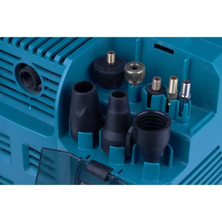 Kompresor akumulatorowy, sprężarka powietrza akumulatorowa 2x18V DEDRA SAS+ALL DED7077V zbiornik 6l