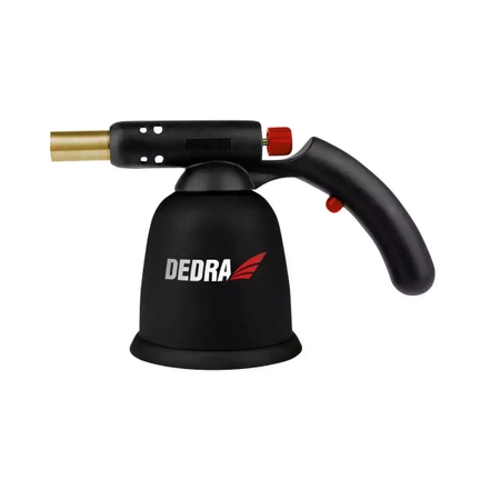 Lampa lutownicza gazowa z zapłonem PIEZO DEDRA 31A010 plastikowa obudowa