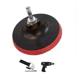 Dysk mocujący z rzepem DEDRA H12GM13 M14, 125mm + trzpień do wiertarki, do dysków diamentowych H12G/H12H