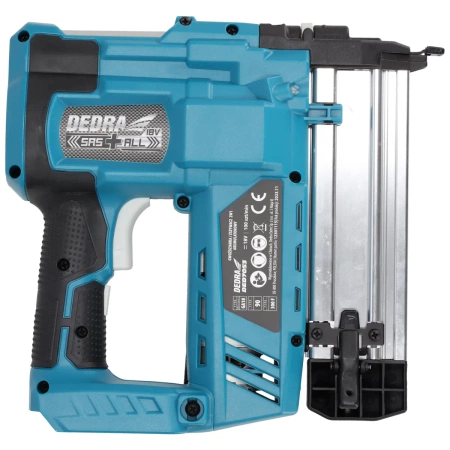 Zszywacz, gwoździarka 2w1, zszywacz akumulatorowy pneumatyczny DEDRA SAS+ALL DED7053 zszywki i gwoździe do 50mm