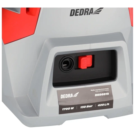Myjka wysokociśnieniowa - Garden DEDRA DED8819, 90/130 bar, 1700W