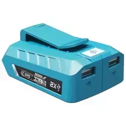 Powerbank 2 USB, adapter do akumulatora 18V DEDRA SAS+ALL DED7003