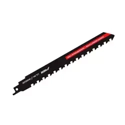 Brzeszczot HM do piły szablastej, lisicy z widią do betonu komórkowego DEDRA 08T250HM 240/190mm