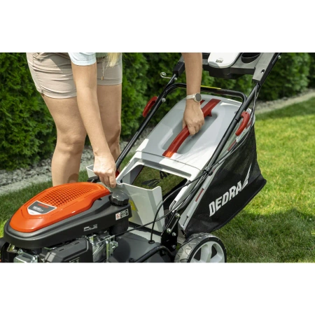 Kosiarka spalinowa z napędem 2,9kW GARDEN DEDRA DED8724-46L silnik LONCIN, 166cm3, szerokość koszenia 46cm