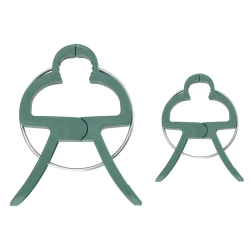 Klipsy do mocowania roślin, klamerki ogrodnicze DEDRA 80K001, zestaw 20szt (10x mały,10x duży)