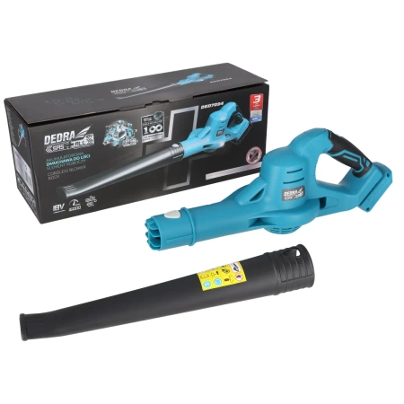 Dmuchawa do liści akumulatorowa 18V, DEDRA SAS+ALL DED7094 długość całkowita 88cm