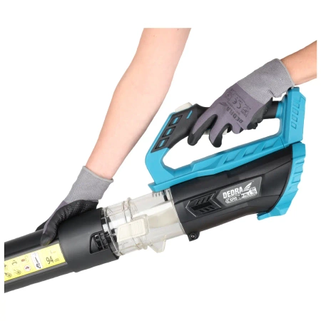 Dmuchawa do liści akumulatorowa 18V, DEDRA SAS+ALL DED7093 przepływ 570m³